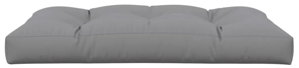 Almofadão para sofá de paletes 120x80x12 cm tecido cinza