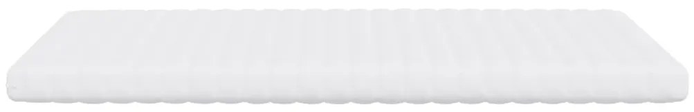 Colchão de espuma 140x200 cm 7 zonas dureza 20 ILD branco