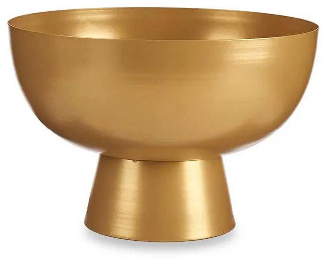 Centro de mesa Dourado Metal (35,5 x 23,5 x 35,5 cm)