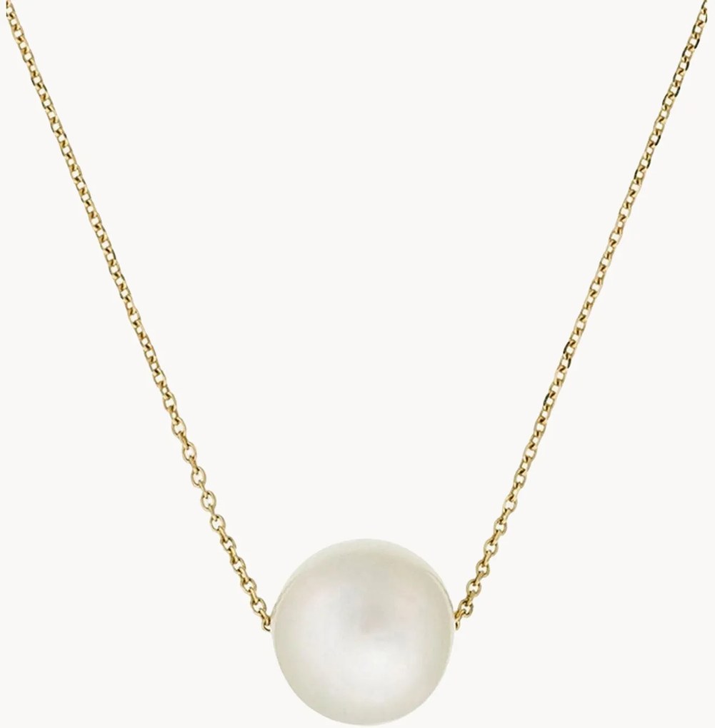 Colar em ouro amarelo com pérola Single Pearl