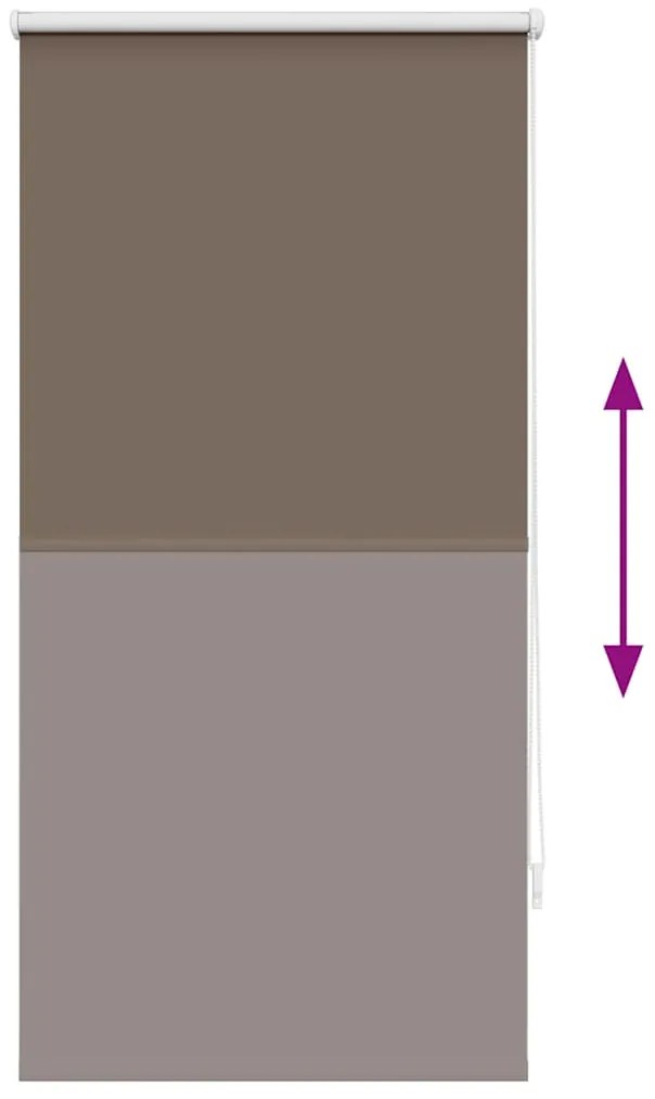 Estore de rolo 60 x 120 cm, Café