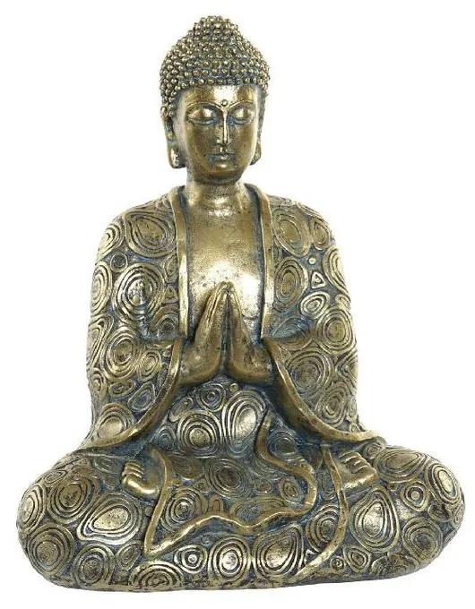 Figura Decorativa DKD Home Decor Buda Resina (20 x 12 x 24.3 cm)