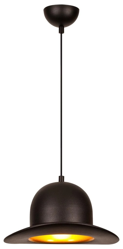 Candeeiro Chandelier Sivani – Preto – Diâmetro 28 cm x Altura 113 cm