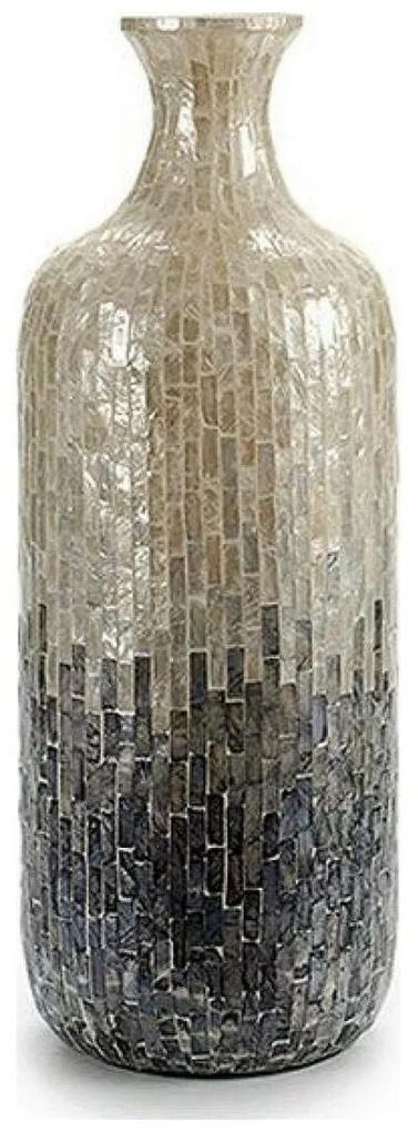 Vaso Cinzento Efeito desbotado (20 x 56 x 20 cm)