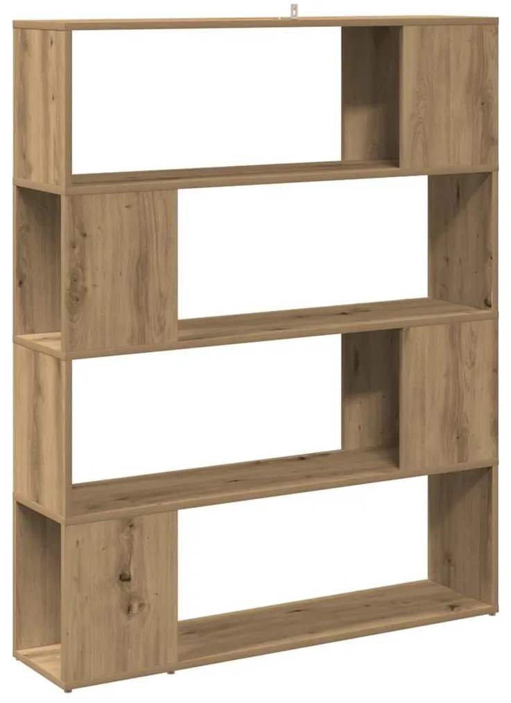 Armário/divisória de quarto carvalho artesanal 100x24x124,5 cm
