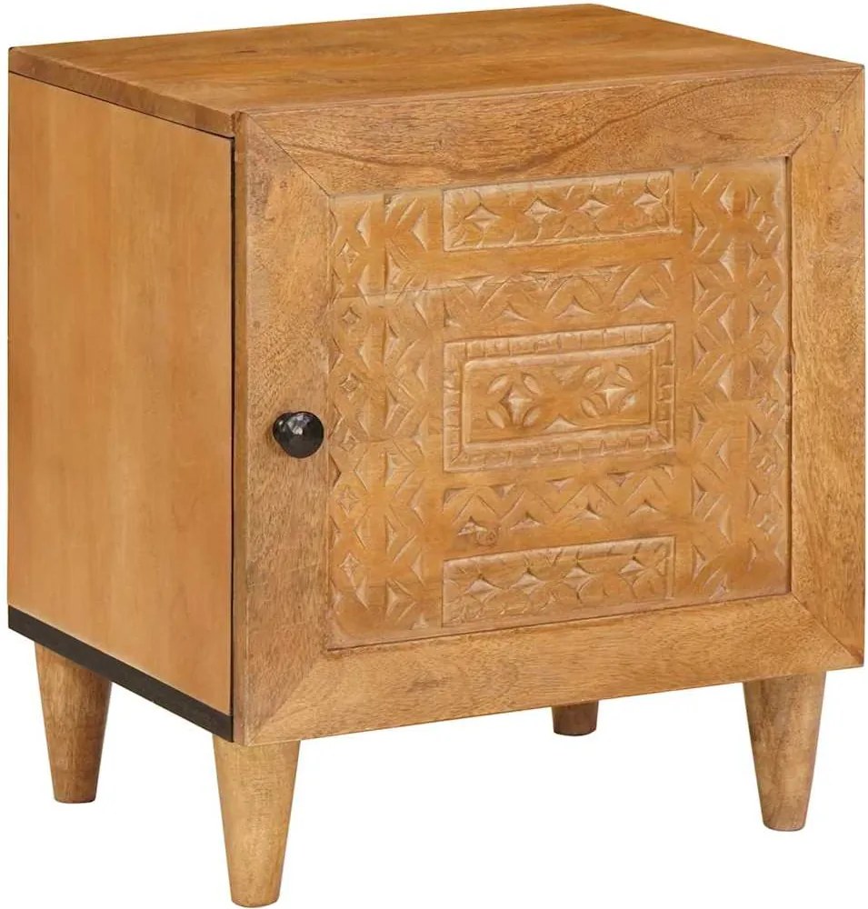 vidaXL Armário de Cabeceira Marrom Claro 40 x 33 x 46 cm