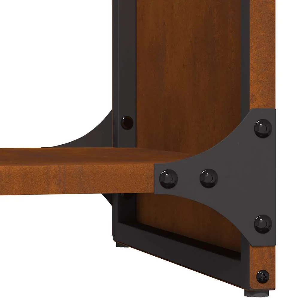 Rack Lenha 40x30x80 cm aço resistente às intempéries
