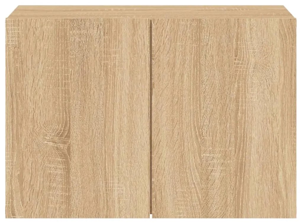 Móvel de parede para TV 60x30x41 cm carvalho sonoma