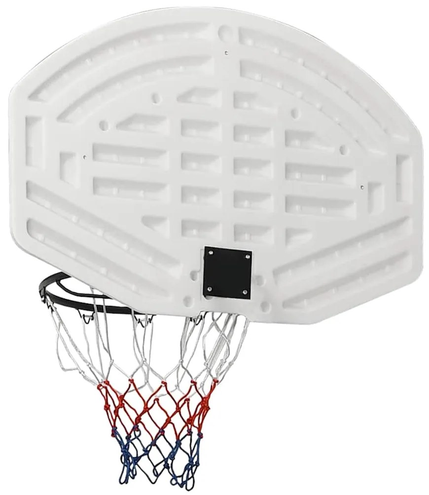 Tabela de basquetebol 90x60x2 cm polietileno branco