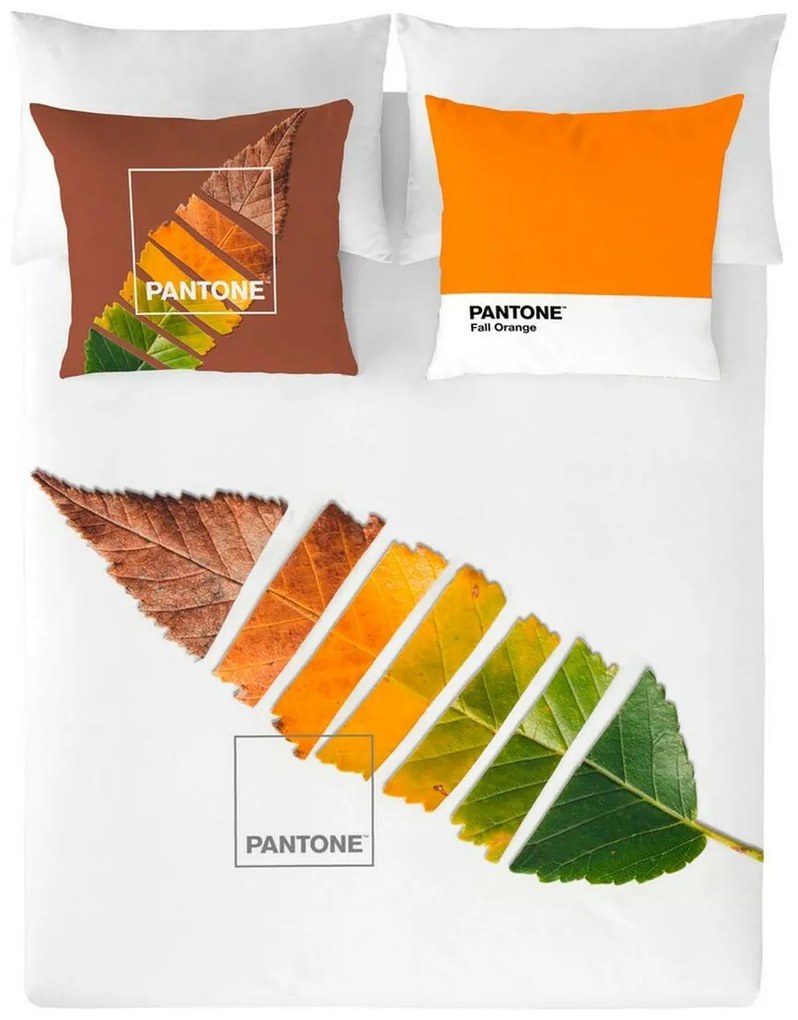 Capa nórdica Leaf Pantone - Cama de 150 (240 x 220 cm)