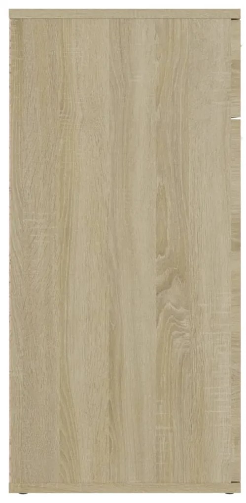Aparador 80x36x75 cm derivados de madeira carvalho sonoma