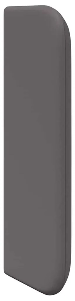 Orelhas da Cabeceira 2 pcs Cinzeto 40 x 16 x 5 cm