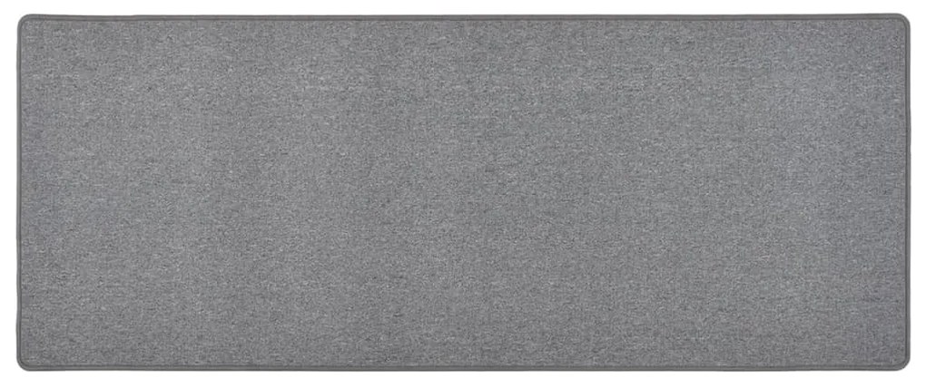 Tapete/passadeira 80x200 cm cinzento-escuro