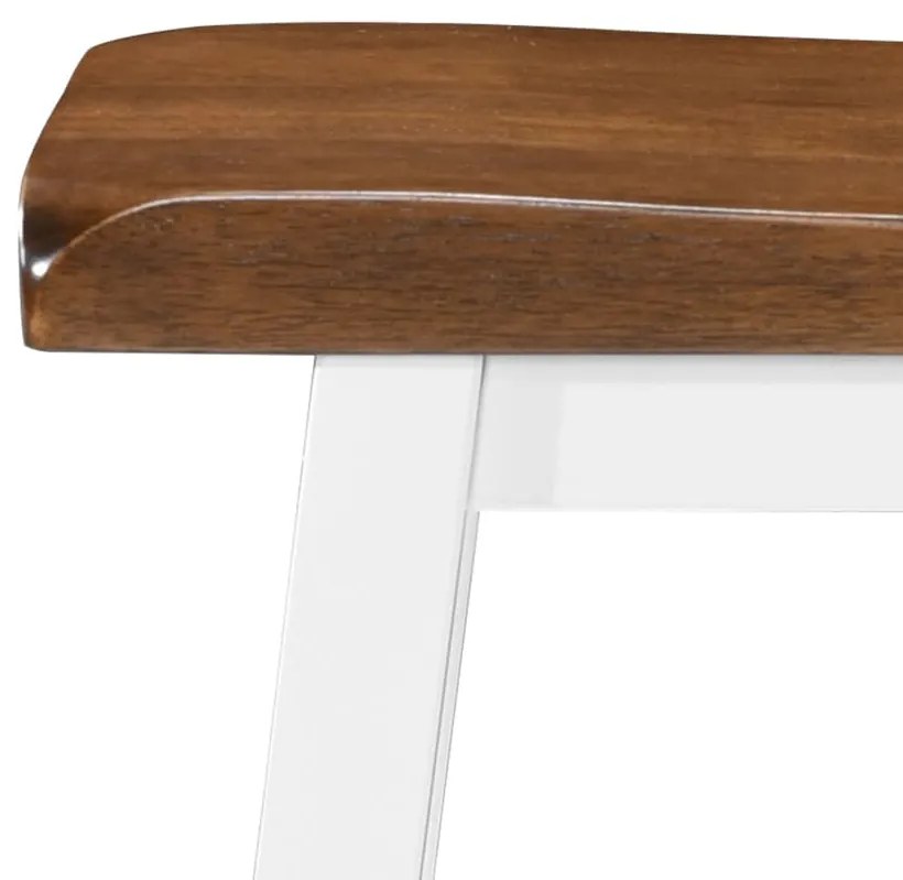Conjunto mesa e bancos de bar 5 pcs madeira maciça