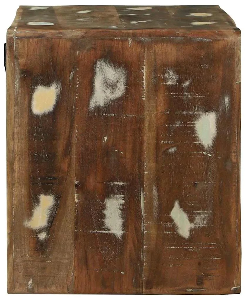 Armário de TV 60x32x36 cm Madeira Recuperada Maciça