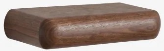 Pack De 2 Prateleiras De Parede Em Madeira Carmen Castanho-acácia Escuro & ↔︎ 60 Cm - Sklum