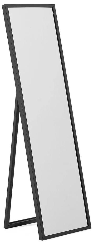 Espelho de pé com moldura preta 40 x 140 cm TORCY Beliani