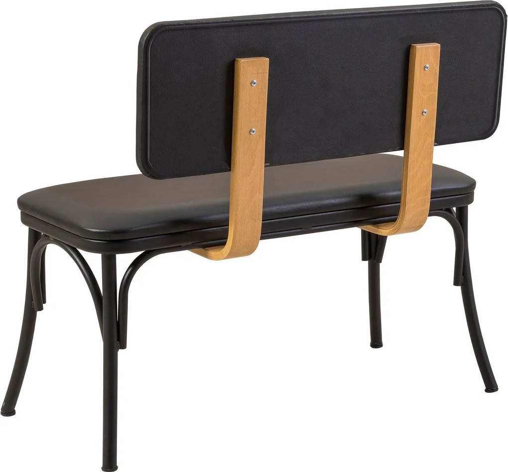 Bank Oliver – Preto – 100x85x53 cm