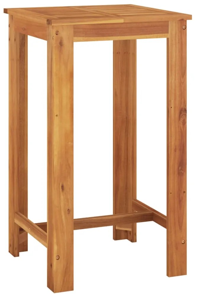 3 pcs conjunto de bar p/ jardim acácia maciça/vime PE cinzento