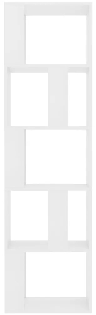 Estante/divisória 45x24x159 cm derivados de madeira branco