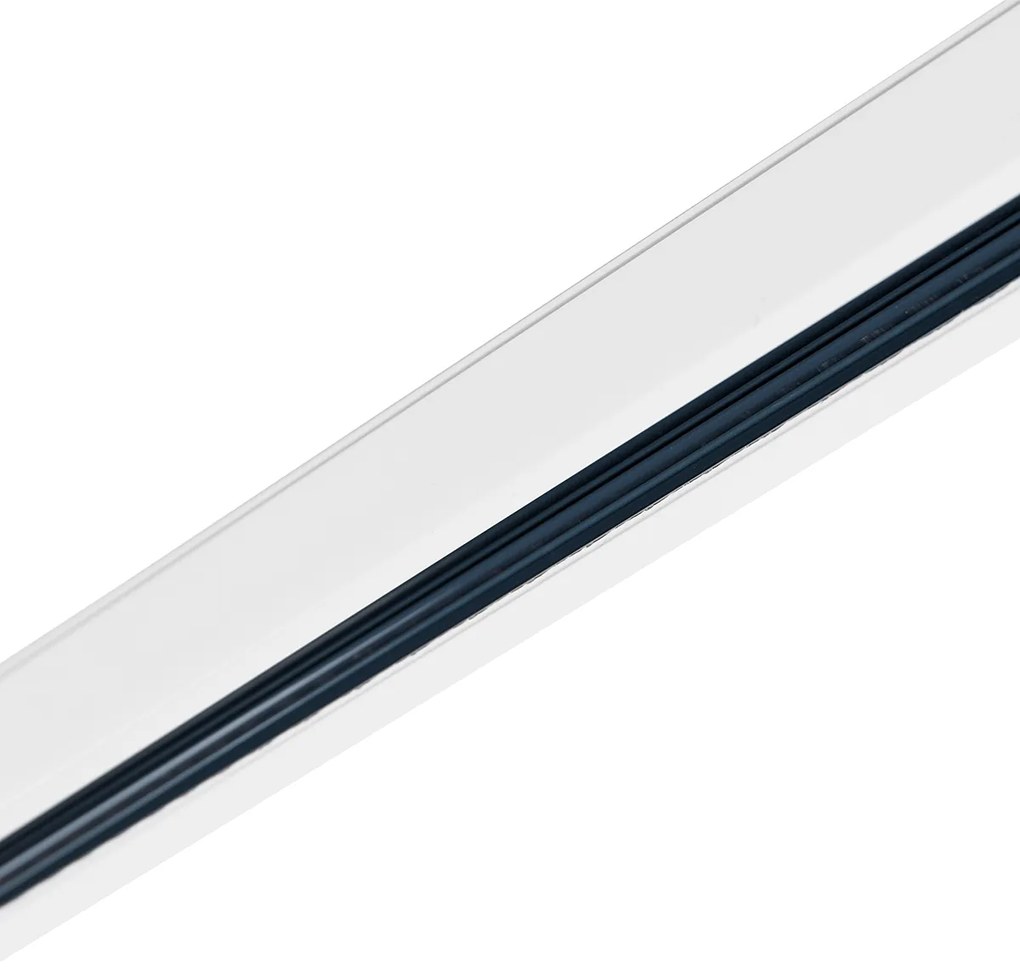 Trilho branco de 150 cm para trilho trifásico