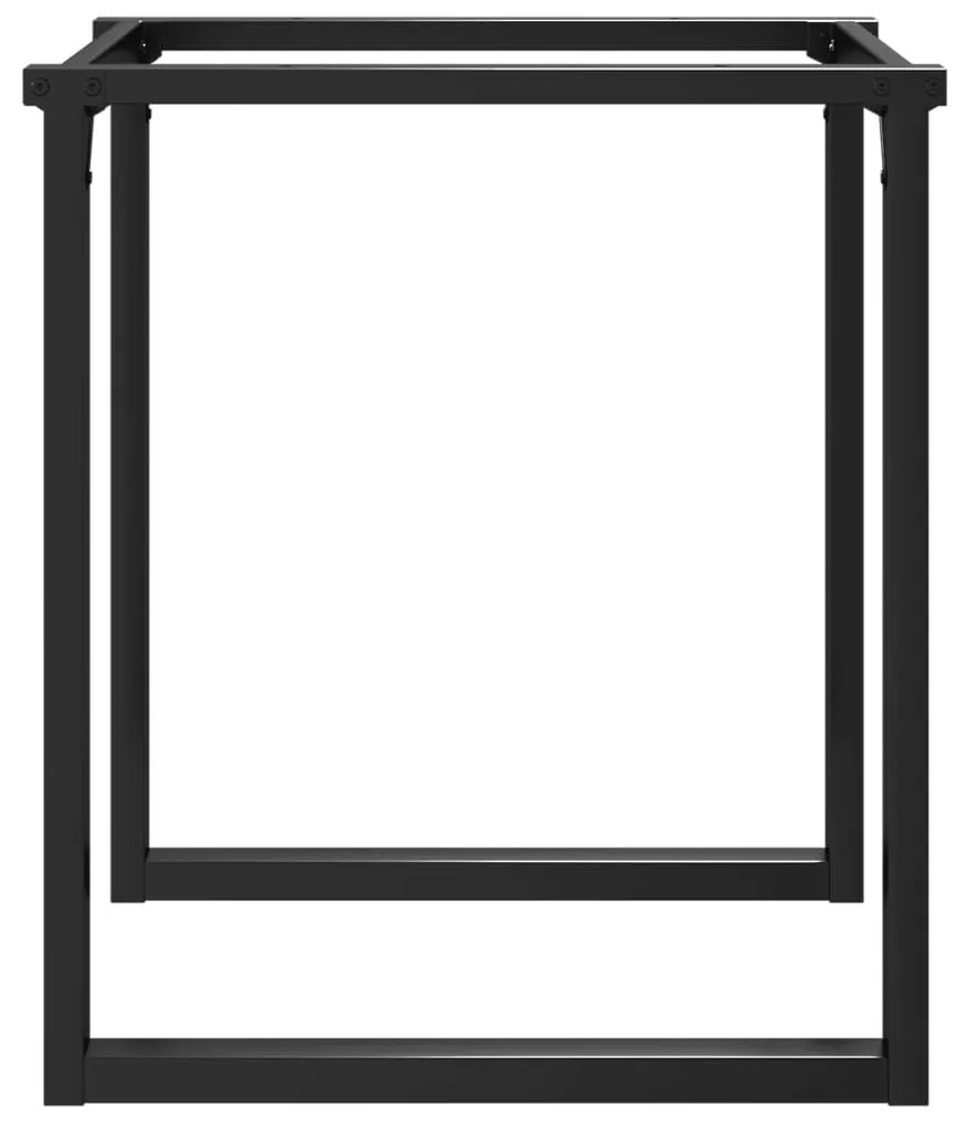 Pernas para mesa de jantar estrutura em O aço