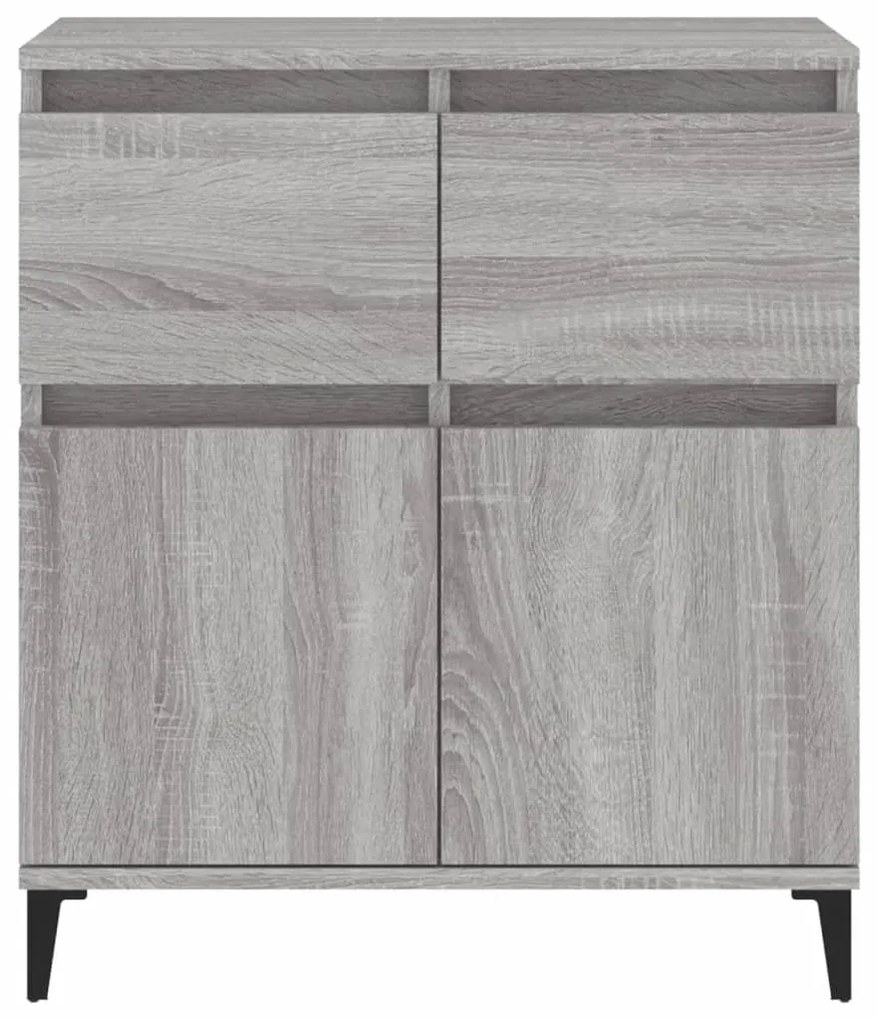 Aparador 60x35x70 cm derivados de madeira cinzento sonoma