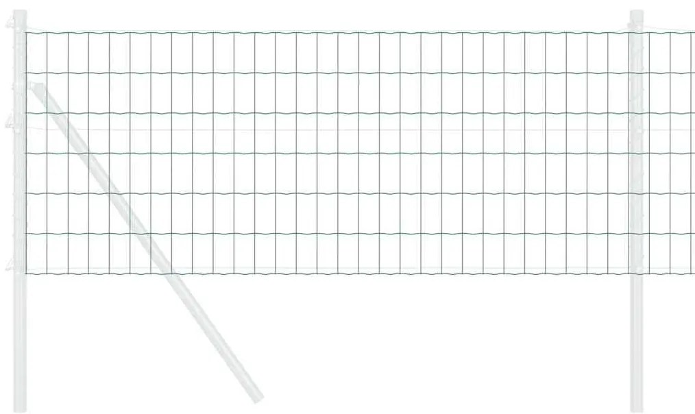 Cerca Euro Verde 0,8x25 m Aço