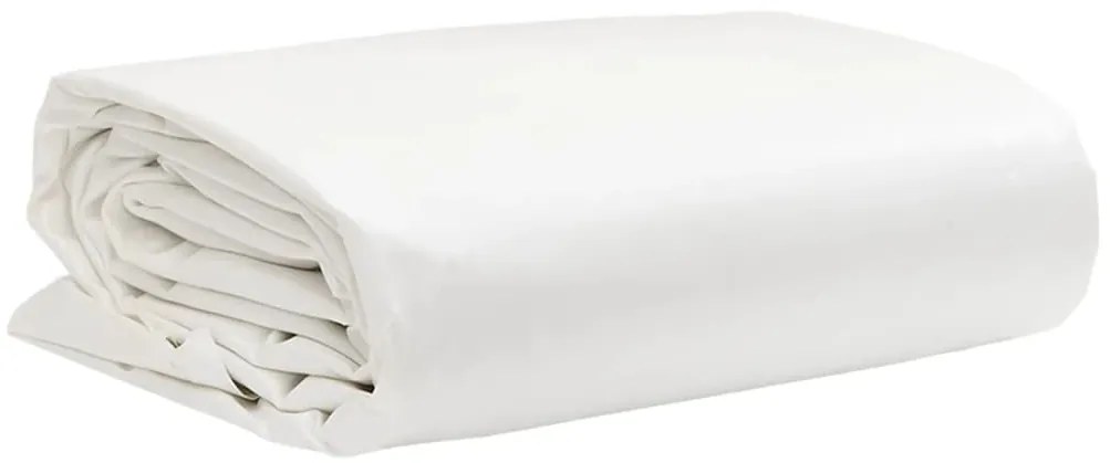 vidaXL Lona 5x7 m 650 g/m² branco