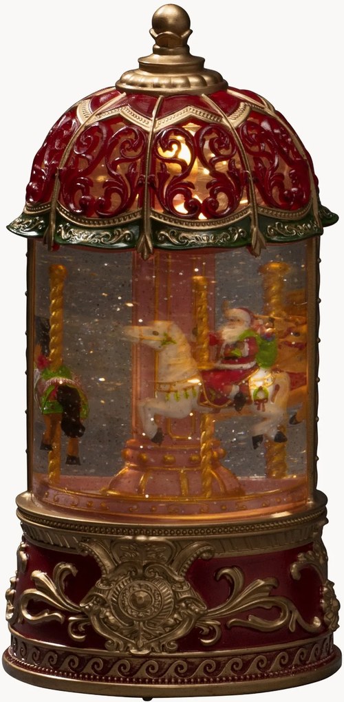Decoração de Natal LED com temporizador Carousel