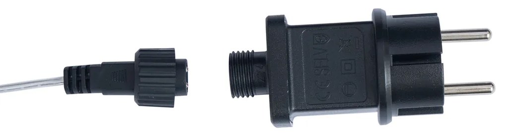 Árvore de Natal Transparente 60cm incl. LED IP44 - Coni