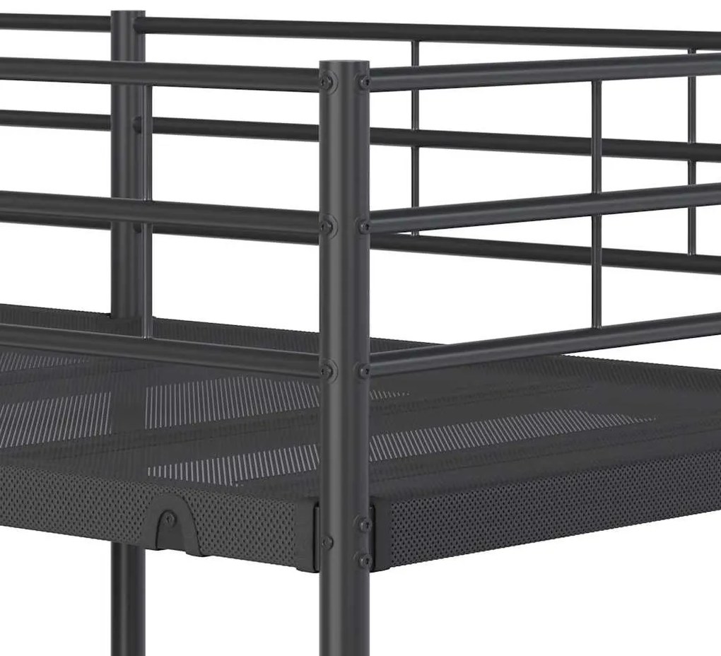 Beliche sem colchão 107x203 cm aço preto