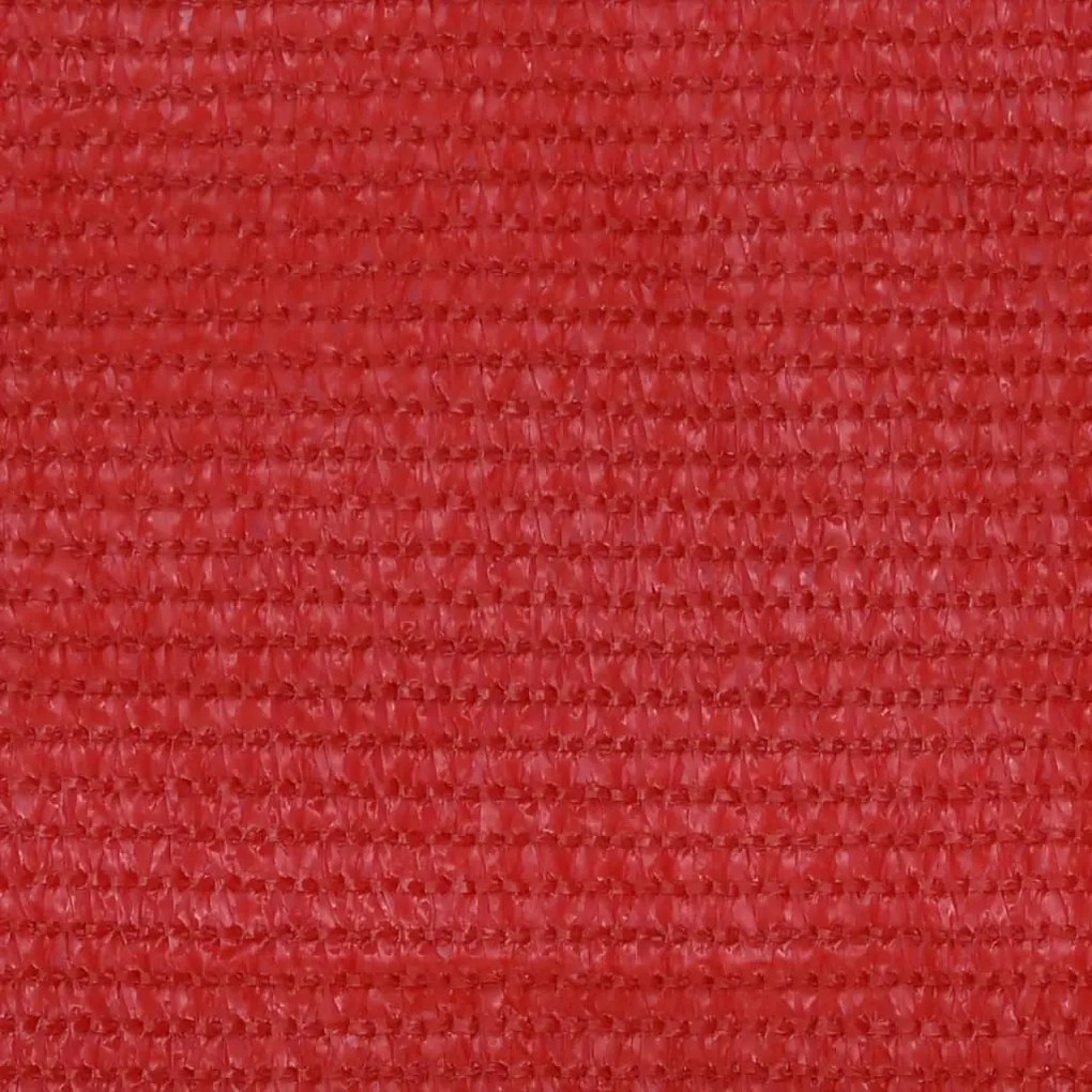 Estore de rolo para exterior PEAD 60x140 cm vermelho