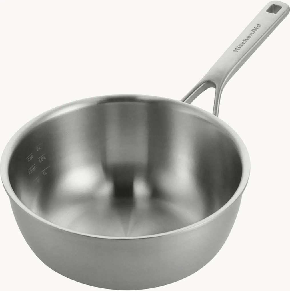 Wok em aço inoxidável Tri-Ply, vários tamanhos