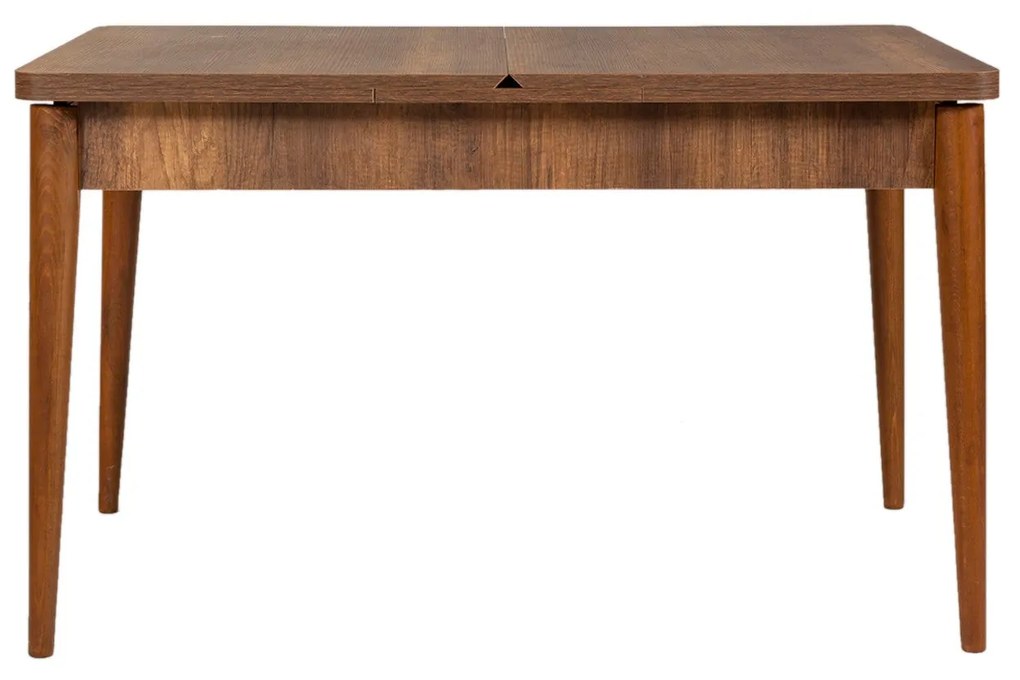 Mesa de Jantar Extensível Vina – Nogueira – 130x77x80 cm