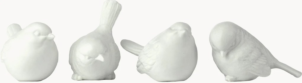 Objetos decorativos Sparrow, conjunto de 4