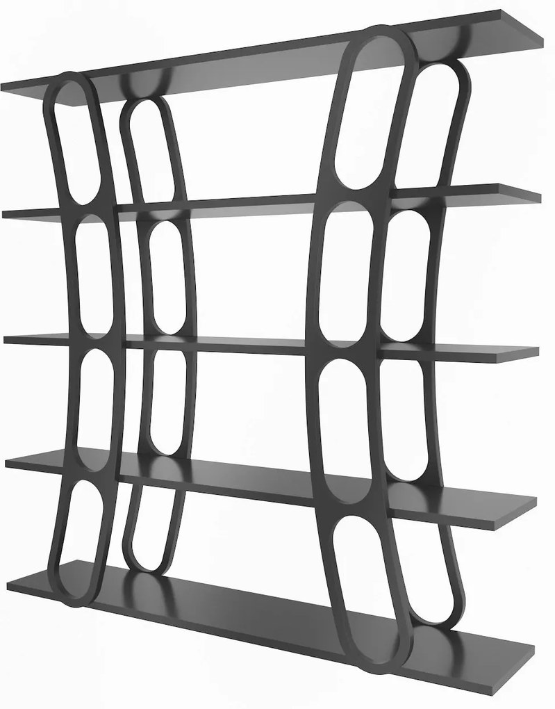 Estante Adar – Preto – 120x120x25 cm