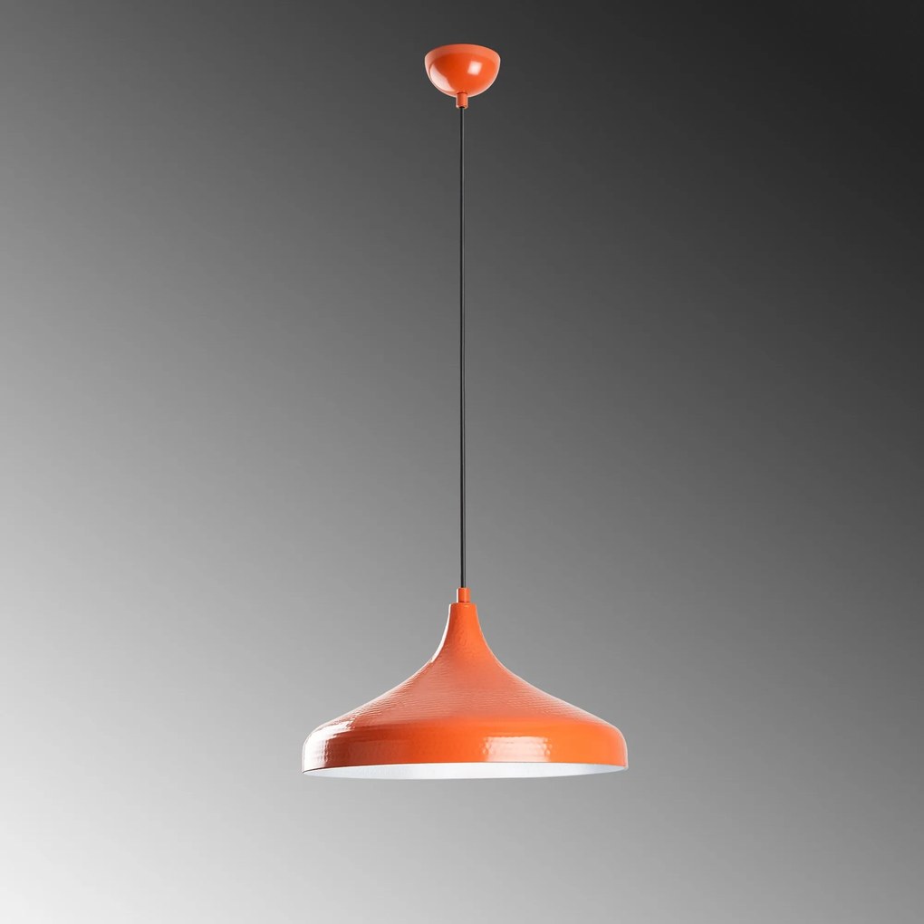 Candeeiro Chandelier Tattoo – Laranja – Ø36 h:22 cm