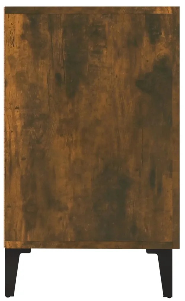 Aparador 100x36x60 cm derivados de madeira carvalho fumado