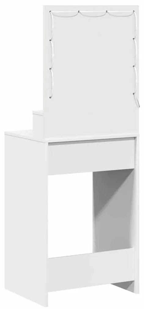 Mesa de Maquiagem vidaXL com Luzes LED Brancas 50x41x135 cm
