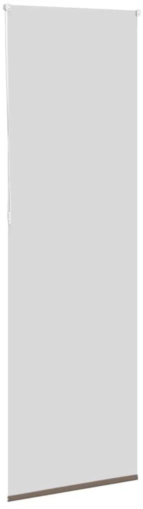 Persiana de enrolar 85x210 cm largura tecido 80,7 cm poliéster
