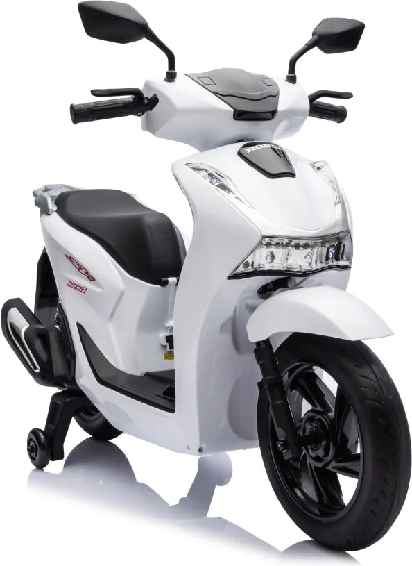 Mota eletrica bateria 12V para Crianças Scooter HONDA SH125I Branca