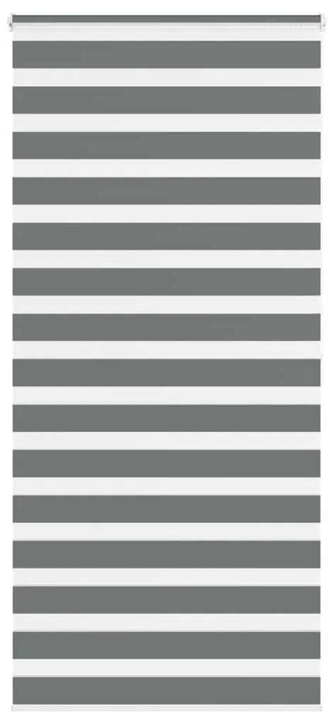 vidaXL Cortina de zebra 110x200 cm largura do tecido 105,9cm poliéster