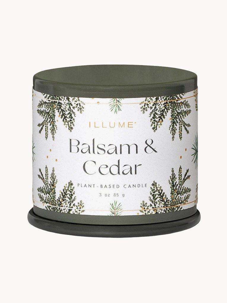 Vela perfumada em lata Vanity (agulhas de abeto, canela e musgo de carvalho)