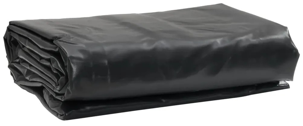 Lona 2,5x4,5 m 650 g/m² preto