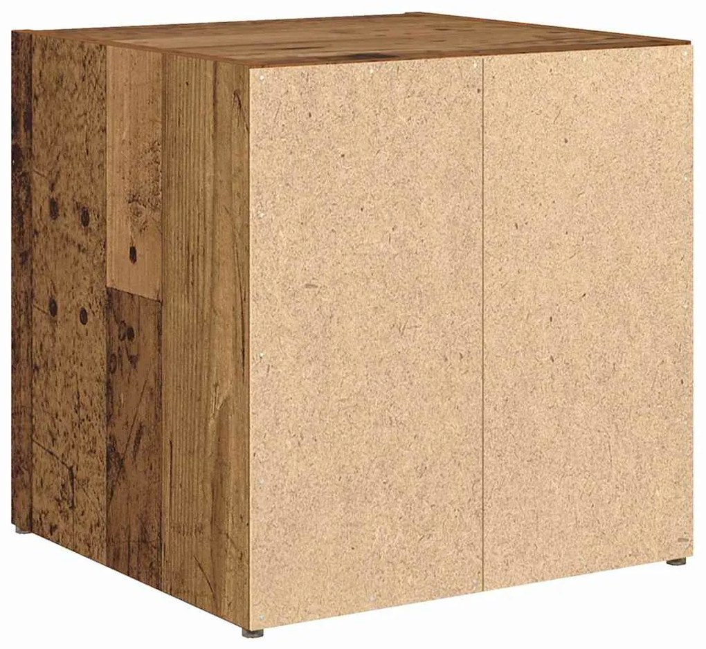 Armários de TV - 4 pcs - Madeira Velha - 37 x 35 x 37 cm - Madeira de