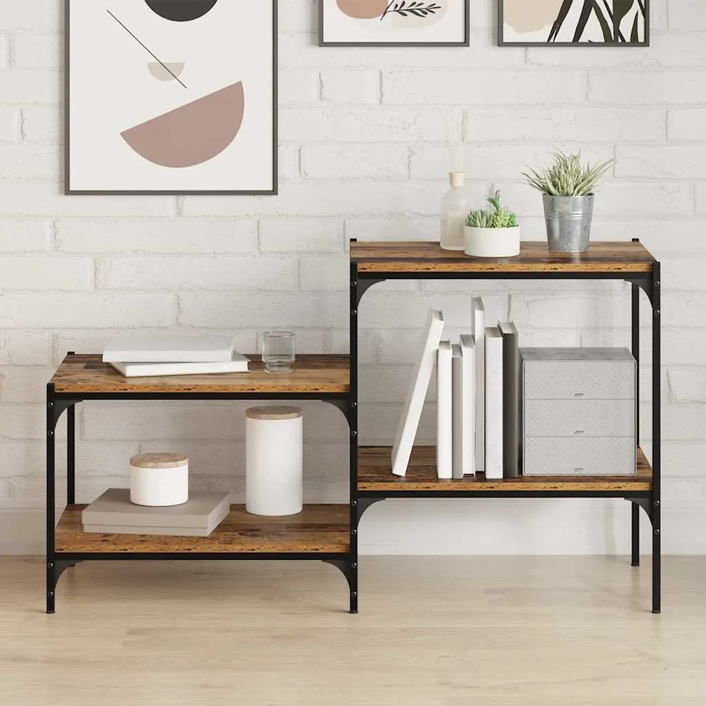 Prancha de Estante para Livros 4 pcs Castanho 100 x 40 x 1.5cm