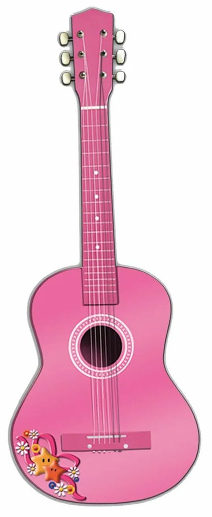 Guitarra Infantil Reig Cor de Rosa Madeira