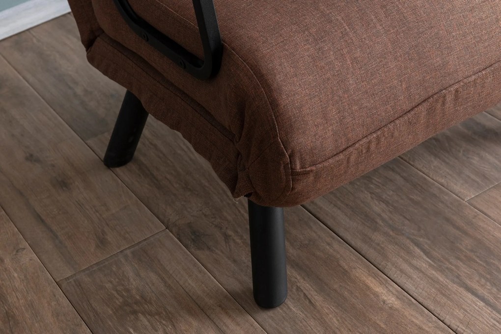 ****
Sofá-Cama de 1 Lugar Sando – Castanho Claro – 175x60 cm
**