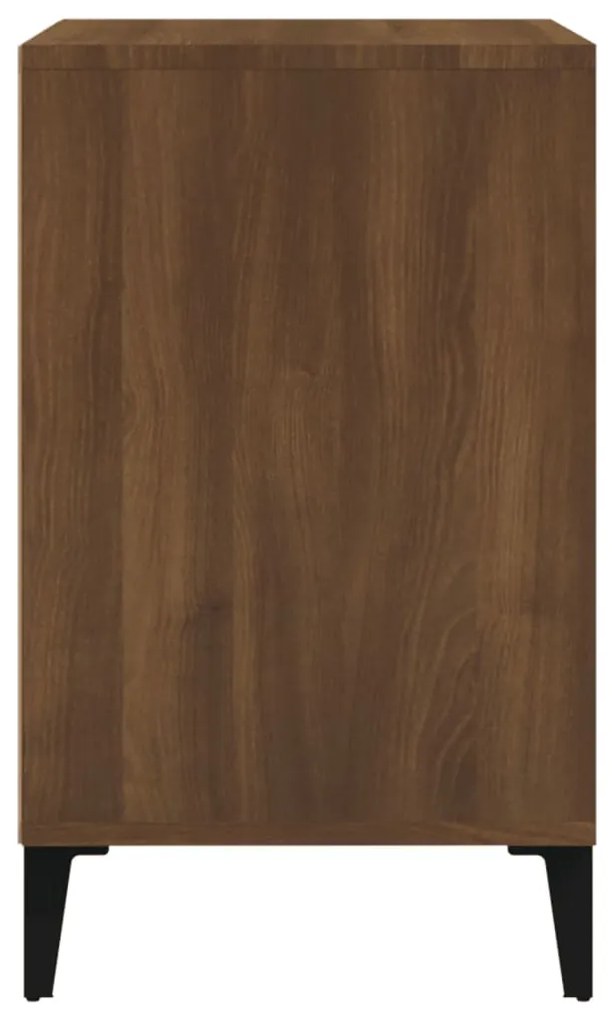 Sapateira 102x36x60 cm derivados de madeira carvalho castanho